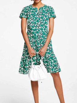 Платье, экрю-зеленое - Linea tesini фото 3