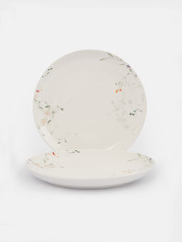 Тарелка закусочная, 21 см, 2 шт, фарфор N, белая, Цветы и листья, Primrose - Anna lafarg фото 5