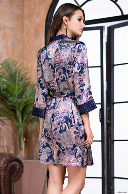 Etro Рубашка-халат Mia-Amore с длинным рукавом и застежкой на пуговицы фото 2