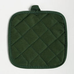 Кухонный набор 2 предмета Доляна Tropical цвет голубой: прихватка 17х17 см, варежка 25х16 см, 100% п/э  фото 5