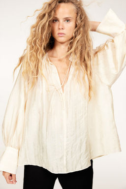 Blusa en mezcla de lyocell