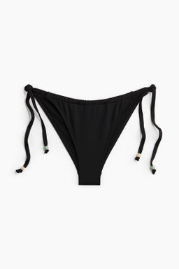 Braga de bikini con tiras de anudar