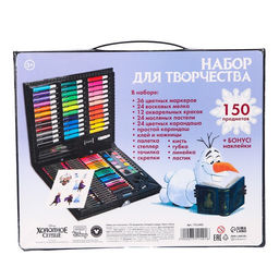 Набор для творчества, 150 предметов, Анна и Эльза, Холодное сердце - Disney фото 9