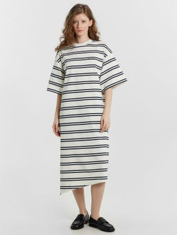 Платье женское в полоску