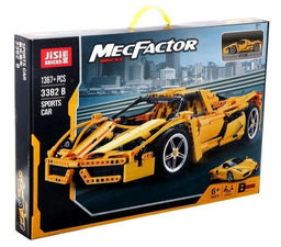 Конструктор Автомобиль Феррари 1367 дет. (арт. 3382B)