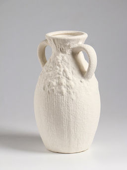 Ваза «Фонси», 20.5×10 см, керамика, белая