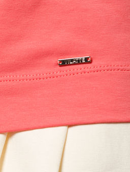 VILATTE / Футболка из облегченного полотна с эластаном  фото 3