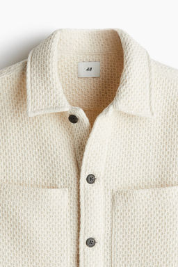 Sobrecamisa gofrada Regular Fit - H&m фото 8