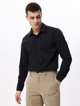 Сорочка мужская длинный рукав GREG 340/238/NB/SZR STRETCH