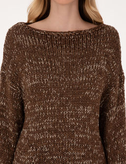 Kahverengi Comfort Fit Kazak - Pierre cardin фото 6