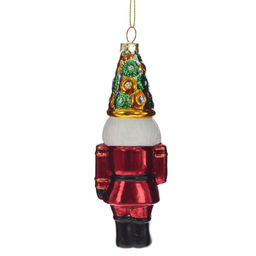 Украшение новогоднее "Солдатик", L5 W4 H16 см, 2в.