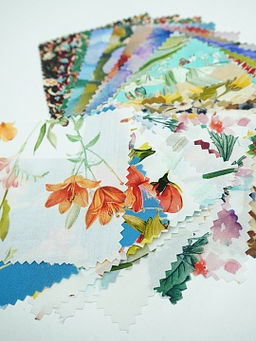 Комплект образцов Штапель премиум цифровая печать №1