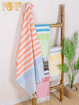 Покрывало-полотенце пляжное (хлопок) Тк№205/102/3 (90х180см) - Ганг фото 4