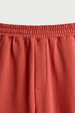 PANTAL?N CH?NDAL BALLOON FIT B?SICO / Rojo - Zara фото 7