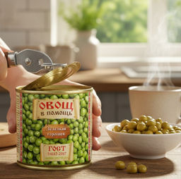 Горошек зеленый Овощ в Помощь 420г