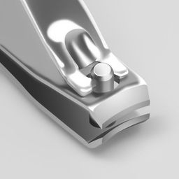 Цена за 4 шт. Кусачки книпсер педикюрные, с пилкой, 7.6 см, в коробке