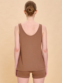 PELICAN, пижама женская, Коричневый  фото 2