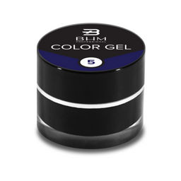 BHM Professional Гель-краска с липким слоем, синий, 5 мл 5