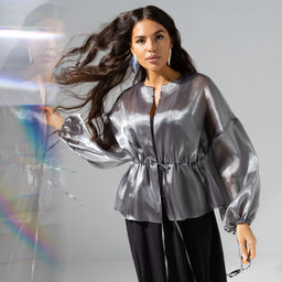 Жакет нарядный Вершина восхищения (gray) Charutti  фото 2