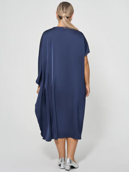 Платье 0390-1п_У тёмно-синий