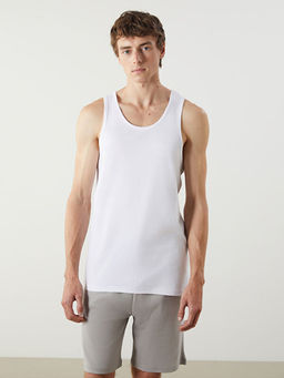 U Yaka Penye Erkek Atlet 2li - Waikiki фото 6