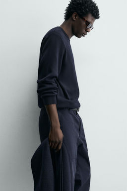 REGULAR FIT COTTON JUMPER - Zara фото 14