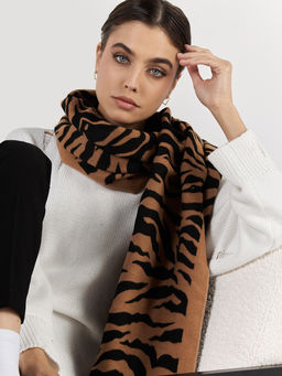 в составе ШЕРСТЬ и КАШЕМИР Большой, мягкий, теплый двусторонний палантин - Tantino фото 7