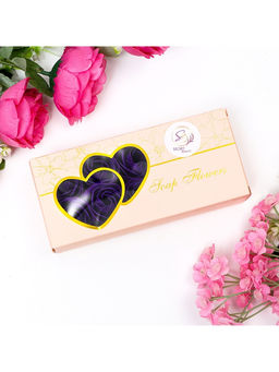 Мыльные розы, фиолетовые, набор 10 шт. - SB BEAUTY фото 10