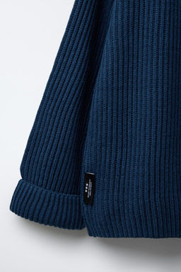 EMBROIDERED TEXT KNIT JUMPER - Zara фото 6