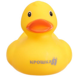 Резиновая игрушка для ванны Крошка Я «Уточка Крошка Я», 8.5 см