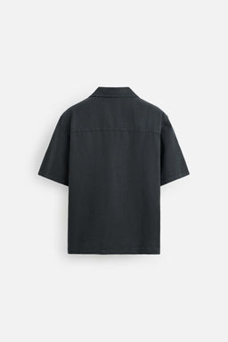 COTTON - LINEN SHIRT - Zara фото 9