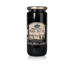 Маслины с косточкой в рассоле Монастырские 480г стекло