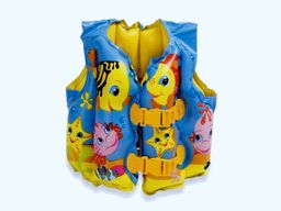 Жилет 41*30см. "Fun fish " цветной (59661NP, "Intex") 3-5 лет