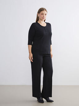 Bisiklet Yaka Kad?n Ti??rt