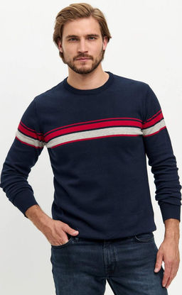 Джемпер F421-1548 d.blue - Fine joyce фото 10