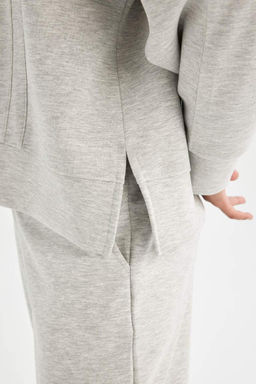 DeFactoFit Толстовка для спортсменов из ткани с круглым вырезом для подводного плавания  фото 9