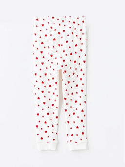 Beli Lastikli Bask?l? K?z Bebek Pijama Alt - Waikiki фото 2