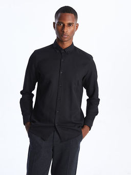 Slim Fit Uzun Kollu Arm?rl? Erkek G?mlek