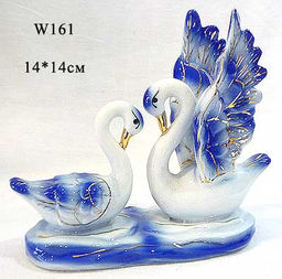 Фигурка Лебеди 14х14 см / W161 /уп 48/ - Галеонтрейд фото 3