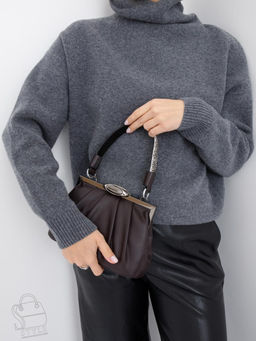 Сумка женская  2242S coffee Velina Fabbiano-Safenta