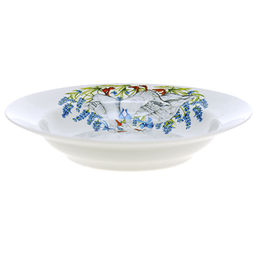 Тарелка глубокая фарфоровая Гуси д200мм, 250мл, h40мм, гладкий край (Россия) - Домашняя мода фото 2