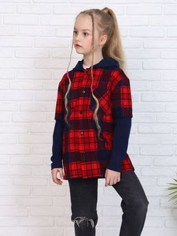 РБ-100 Рубашка "Монтана" (красный)