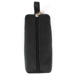 Футляр для ключей Croco-кл-507 (на молнии) натуральная кожа черный флотер (40) 265317