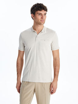 Polo Yaka Merserize G?r?n?ml? Erkek Ti??rt