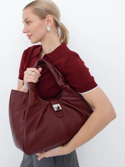 Сумка 2500Y wine red Polina&Eiterou