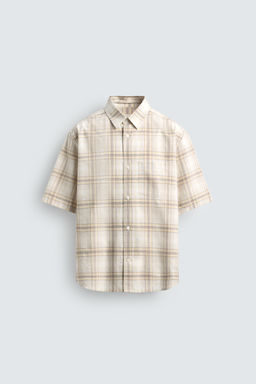 CAMISA REGULAR FIT CUADROS / Arena - Zara фото 7