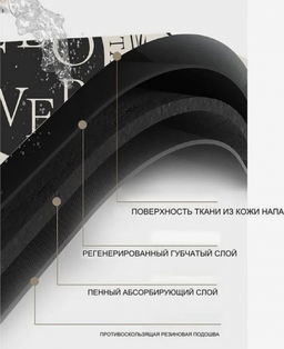 Коврик для раковины (38*13.8см) (в ассортименте) (3655)