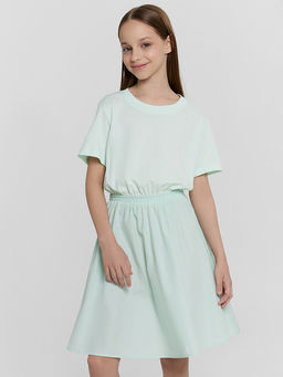 Платье для девочек мятное