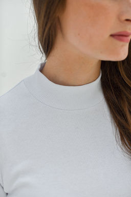 Водолазка кашкорсе рубчик Хлопок 95% лайкра 5%(стойка) - Оптима фото 27