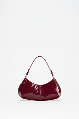 PATENT-EFFECT SHOULDER BAG - Zara фото 2